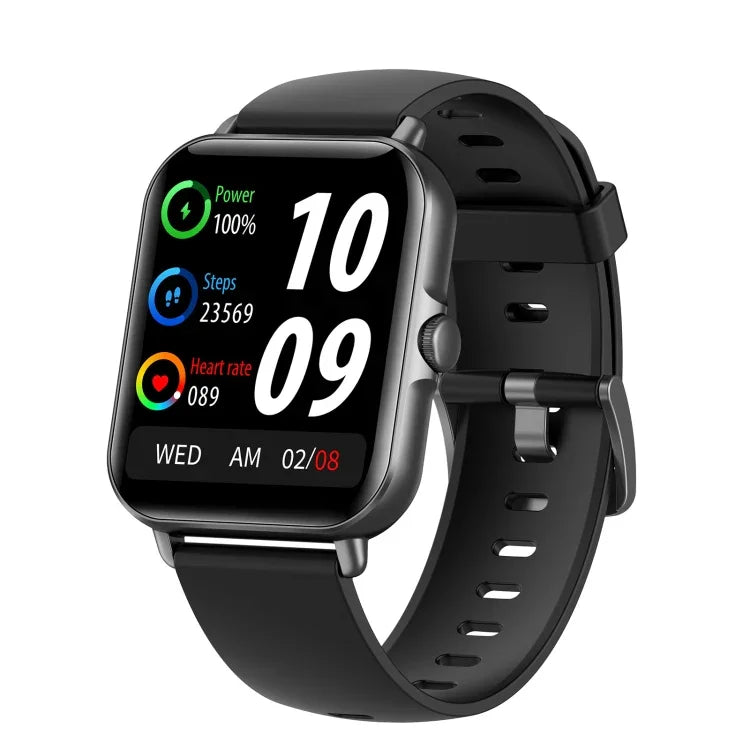 Montre connectée L21 avec écran TFT de 1,69 pouce, compatible avec le suivi de la pression artérielle et du sommeil