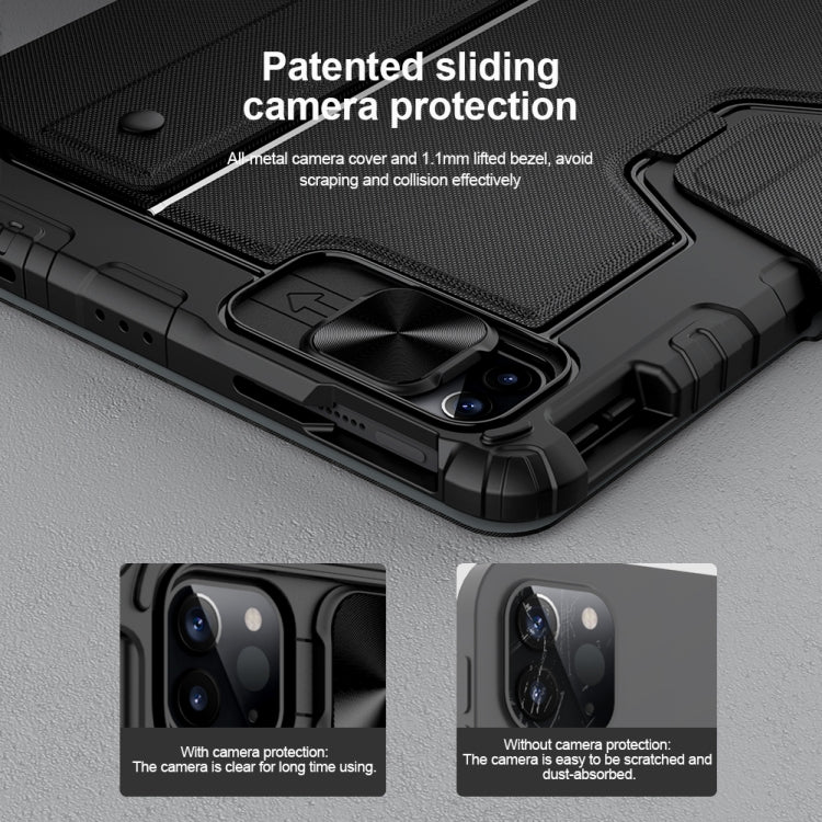 Étui de protection intelligent avec clavier tactile Bluetooth NILLKIN, pour iPad Air 10.9 2020 / Air 4 / Air 5 / Pro 11 2020 / 2021 / 2022