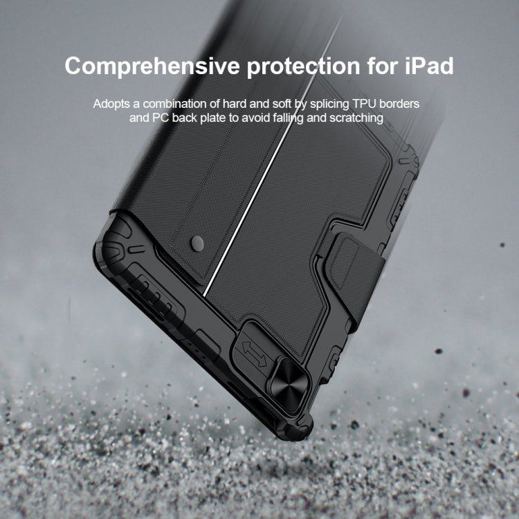 Étui de protection intelligent avec clavier tactile Bluetooth NILLKIN, pour iPad Air 10.9 2020 / Air 4 / Air 5 / Pro 11 2020 / 2021 / 2022