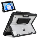 Étui ordinateur portable avec sangle de main transparente en acrylique, pour MicroSoft Surface Pro 8, pour MicroSoft Surface Pro 4 / 5 / 6 / 7 / 7+, pour MicroSoft Surface Go 1 / 2 / 3