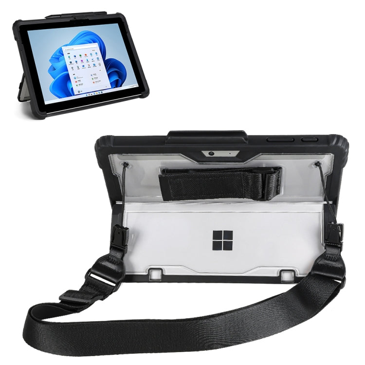 Étui ordinateur portable avec sangle d'épaule transparente en acrylique, pour MicroSoft Surface Pro 8, pour MicroSoft Surface Pro 4 / 5 / 6 / 7 / 7+, pour MicroSoft Surface Go 1 / 2 / 3