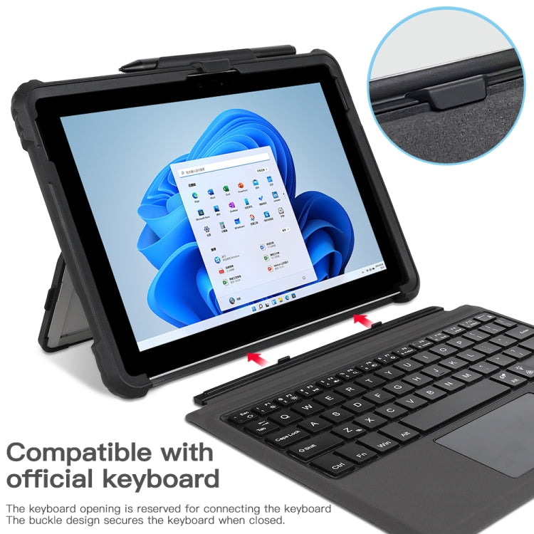 Étui ordinateur portable avec sangle d'épaule transparente en acrylique, pour MicroSoft Surface Pro 8, pour MicroSoft Surface Pro 4 / 5 / 6 / 7 / 7+, pour MicroSoft Surface Go 1 / 2 / 3