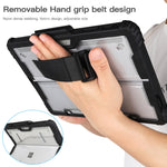 Étui ordinateur portable avec sangle d'épaule transparente en acrylique, pour MicroSoft Surface Pro 8, pour MicroSoft Surface Pro 4 / 5 / 6 / 7 / 7+, pour MicroSoft Surface Go 1 / 2 / 3