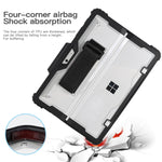 Étui ordinateur portable avec sangle d'épaule transparente en acrylique, pour MicroSoft Surface Pro 8, pour MicroSoft Surface Pro 4 / 5 / 6 / 7 / 7+, pour MicroSoft Surface Go 1 / 2 / 3