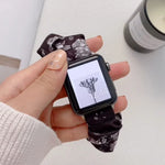 Bracelet de montre en tissu élastique à boucle unique pour Apple Watch Series, 7 41mm / 6&SE&5&4 40mm / 3&2&1 38mm, 7 45mm / 6&SE&5&4 44mm / 3&2&1 42mm