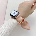 Bracelet de montre en tissu élastique à boucle unique pour Apple Watch Series, 7 41mm / 6&SE&5&4 40mm / 3&2&1 38mm, 7 45mm / 6&SE&5&4 44mm / 3&2&1 42mm
