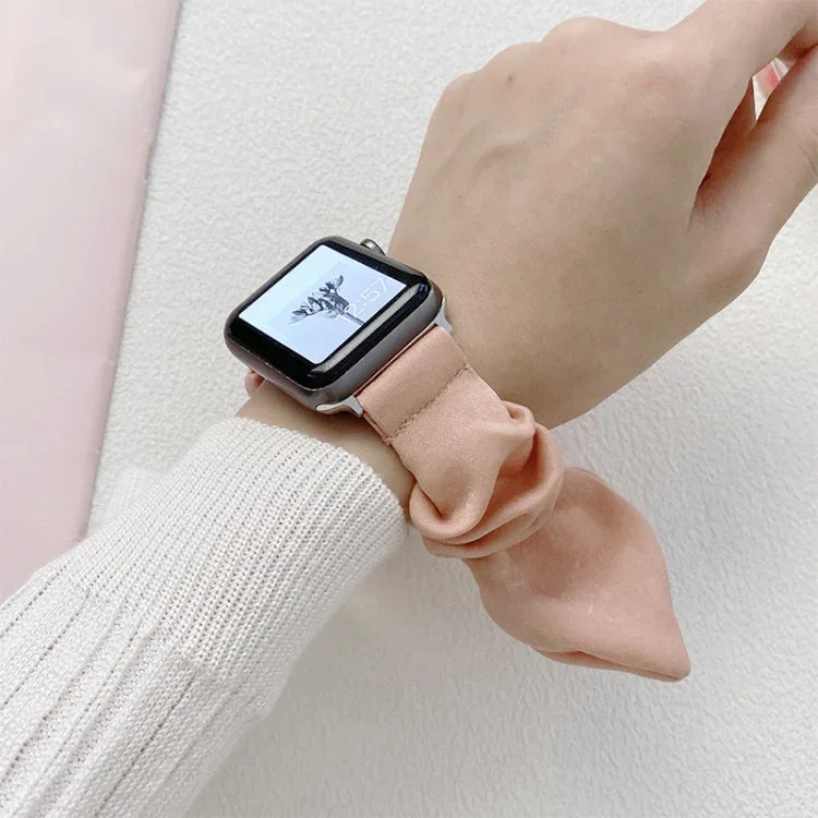 Bracelet de montre en tissu élastique à boucle unique pour Apple Watch Series, 7 41mm / 6&SE&5&4 40mm / 3&2&1 38mm, 7 45mm / 6&SE&5&4 44mm / 3&2&1 42mm