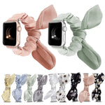 Bracelet de montre en tissu élastique à boucle unique pour Apple Watch Series, 7 41mm / 6&SE&5&4 40mm / 3&2&1 38mm, 7 45mm / 6&SE&5&4 44mm / 3&2&1 42mm