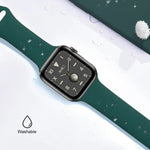 Bracelet de montre Mutural en silicone liquide, pour Apple Watch Series 7 41mm / 6 & SE & 5 & 4 40mm / 3 & 2 & 1 38mm, pour Apple Watch Ultra 49mm / Series 8&7 45mm / SE 2&6&SE&5&4 44mm / 3&2&1 42mm