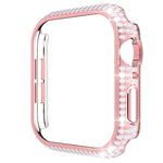 Boîtier de montre PC en diamant évidé pour Apple Watch Series, 3&2&1 38mm, 3&2&1 42mm