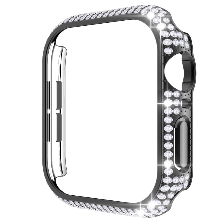 Boîtier de montre PC en diamant évidé pour Apple Watch Series, 3&2&1 38mm, 3&2&1 42mm