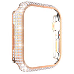 Boîtier de montre PC en diamant évidé pour Apple Watch Series, 3&2&1 38mm, 3&2&1 42mm