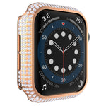 Boîtier de montre PC en diamant évidé pour Apple Watch Series, 3&2&1 38mm, 3&2&1 42mm