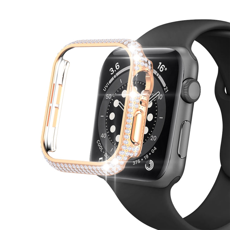 Boîtier de montre PC en diamant évidé pour Apple Watch Series, 3&2&1 38mm, 3&2&1 42mm