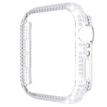 Boîtier de montre PC en diamant évidé pour Apple Watch Series, 3&2&1 38mm, 3&2&1 42mm