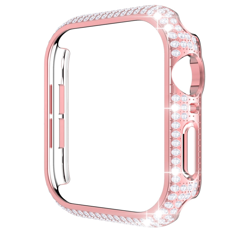 Boîtier de montre PC en diamant évidé pour Apple Watch Series, 3&2&1 38mm, 3&2&1 42mm