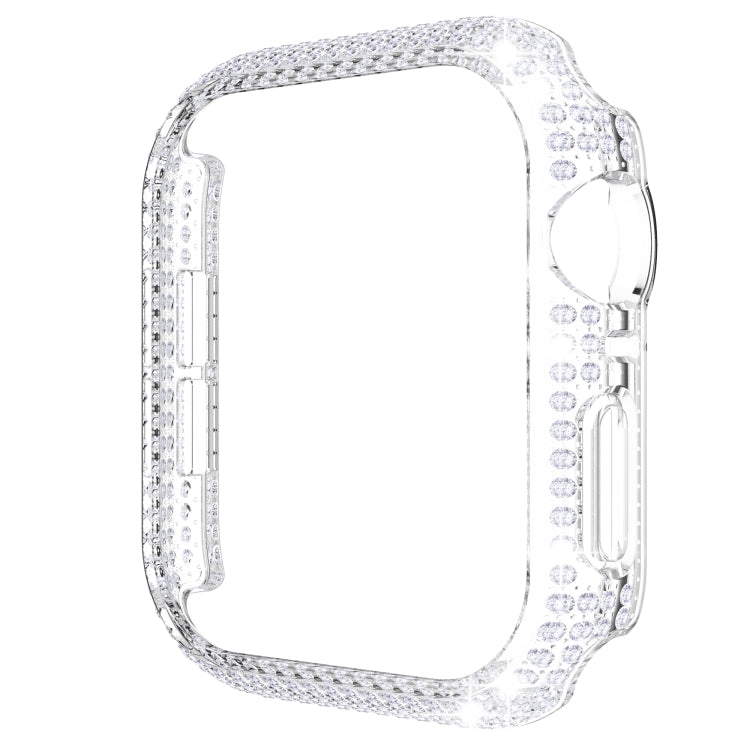 Boîtier de montre PC en diamant évidé pour Apple Watch Series, 3&2&1 38mm, 3&2&1 42mm