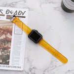 Bracelet transparent en gelée pour Apple Watch Series, 7 41 mm / 6&SE&5&4 40 mm / 3&2&1 38 mm, 7 45 mm / 6&SE&5&4 44 mm / 3&2&1 42 mm