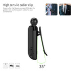 Écouteur Bluetooth Lavalier Fineblue F990 CVC6.0 avec réduction de bruit, supporte les rappels par vibration