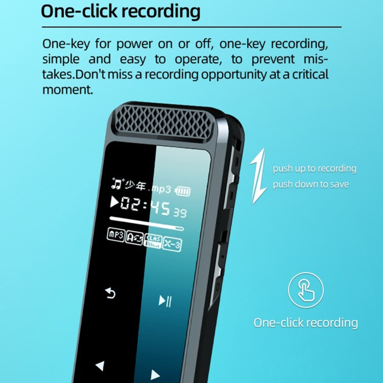 Stylo enregistreur vocal intelligent Q55 HD avec réduction de bruit, 4GB, 8GB, 16GB, 32GB