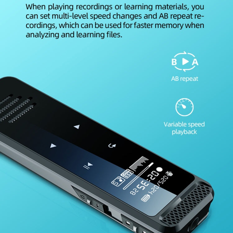 Stylo enregistreur vocal intelligent Q55 HD avec réduction de bruit, 4GB, 8GB, 16GB, 32GB