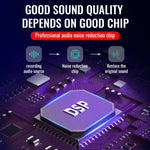 Stylo enregistreur vocal intelligent Q66 HD avec pendentif cœur et réduction de bruit, 4GB, 8GB, 16GB, 32GB, 64GB