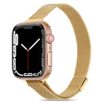 Milanese Small Waist Watchband For Apple Watch Series, 7 41mm / 6&SE&5&4 40mm / 3&2&1 38mm, 7 45mm / 6&SE&5&4 44mm / 3&2&1 42mm