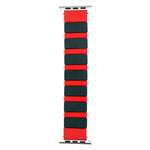 Bracelet de montre en silicone à épissure pour Apple Watch Series, 7 41mm / 6&SE&5&4 40mm / 3&2&1 38mm, 7 45mm / 6&SE&5&4 44mm / 3&2&1 42mm