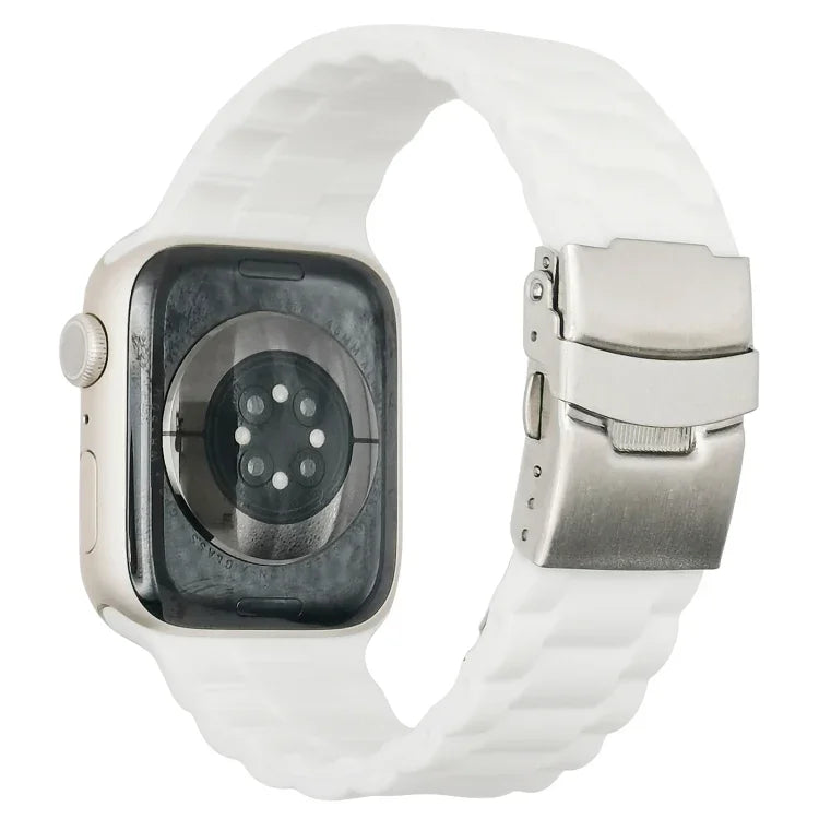 Bracelet à trois perles pour Apple Watch Series, 7 41 mm / 6&SE&5&4 40 mm / 3&2&1 38 mm, 7 45 mm / 6&SE&5&4 44 mm / 3&2&1 42 mm