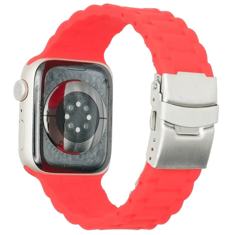 Bracelet à trois perles pour Apple Watch Series, 7 41 mm / 6&SE&5&4 40 mm / 3&2&1 38 mm, 7 45 mm / 6&SE&5&4 44 mm / 3&2&1 42 mm