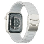 Bracelet à trois perles pour Apple Watch Series, 7 41 mm / 6&SE&5&4 40 mm / 3&2&1 38 mm, 7 45 mm / 6&SE&5&4 44 mm / 3&2&1 42 mm