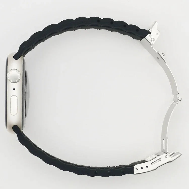 Bracelet à trois perles pour Apple Watch Series, 7 41 mm / 6&SE&5&4 40 mm / 3&2&1 38 mm, 7 45 mm / 6&SE&5&4 44 mm / 3&2&1 42 mm