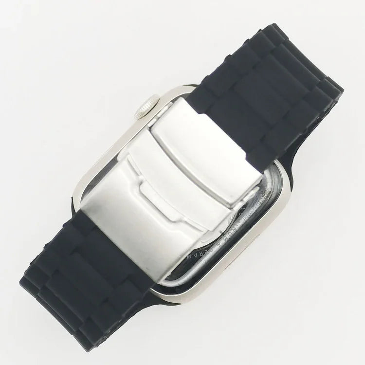 Bracelet à trois perles pour Apple Watch Series, 7 41 mm / 6&SE&5&4 40 mm / 3&2&1 38 mm, 7 45 mm / 6&SE&5&4 44 mm / 3&2&1 42 mm