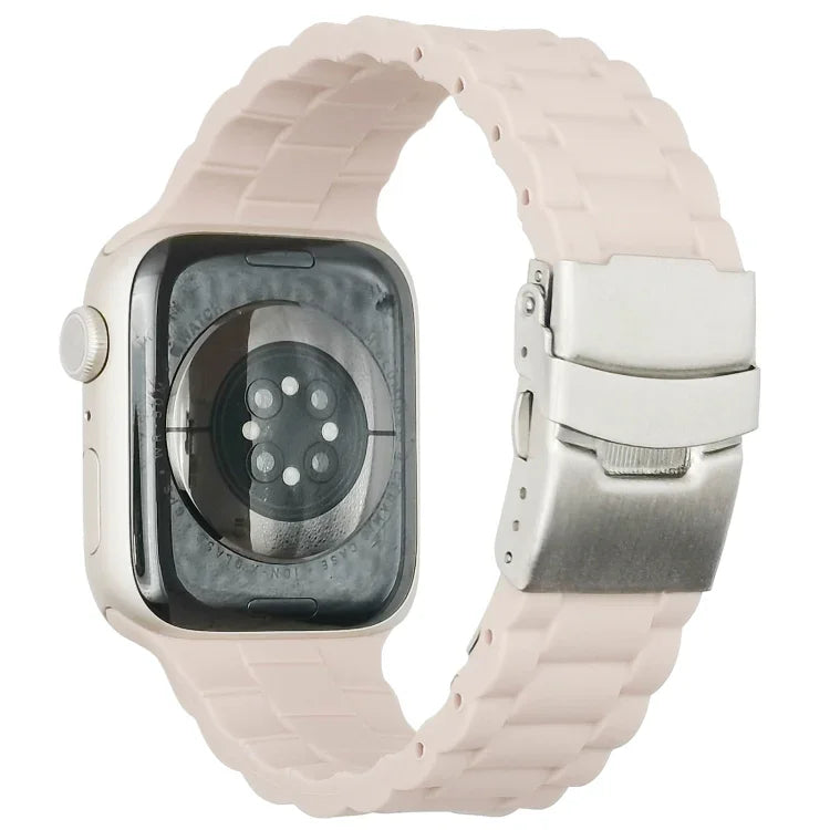 Bracelet à trois perles pour Apple Watch Series, 7 41 mm / 6&SE&5&4 40 mm / 3&2&1 38 mm, 7 45 mm / 6&SE&5&4 44 mm / 3&2&1 42 mm