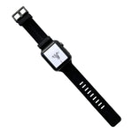 Bracelet de montre en silicone fileté pour Apple Watch Series, 7 41 mm / 6&SE&5&4 40 mm / 3&2&1 38 mm, 7 45 mm / 6&SE&5&4 44 mm / 3&2&1 42 mm