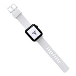 Bracelet de montre en silicone fileté pour Apple Watch Series, 7 41 mm / 6&SE&5&4 40 mm / 3&2&1 38 mm, 7 45 mm / 6&SE&5&4 44 mm / 3&2&1 42 mm