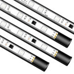 Car Modification Symphony Voice Control LED Chassis Lights, 2 x 60cm + 2 x 90cm, 2 x 60cm + 2 x 180cm, 2 x 90cm + 2 x 120cm, 2 x 120cm + 2 x 150cm, 4 x 60cm + 2 x 90cm, 4 x 60cm + 2 x 120cm, 4 x 60cm + 2 x 150cm, 4 x 60cm + 2 x 180cm