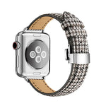 Bracelet de montre amincissant à boucle papillon pour Apple Watch Series, 7 41 mm / 6&SE&5&4 40 mm / 3&2&1 38 mm
