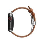 Bracelet de montre amincissant à boucle papillon pour Apple Watch Series, 7 41 mm / 6&SE&5&4 40 mm / 3&2&1 38 mm