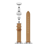 Bracelet de montre amincissant à boucle papillon pour Apple Watch Series, 7 41 mm / 6&SE&5&4 40 mm / 3&2&1 38 mm