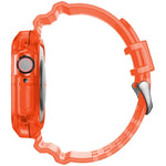 Bracelet Transparent Pour Apple Watch Series 8&7 45mm / SE 2&6&SE&5&4 44mm / 3&2&1 42mm (Brun Transparent), 7 41mm / 6&SE&5&4 40mm / 3&2&1 38mm, 7 45mm / 6&SE&5&4 44mm / 3&2&1 42mm