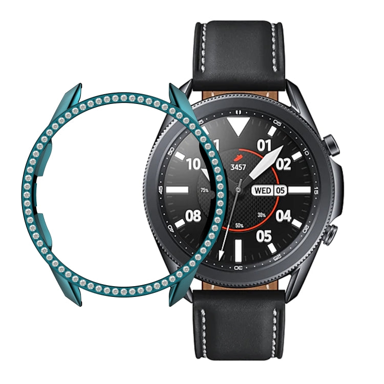 Single Row Diamond PC Watch Case, For Samsung Galaxy Watch 3 41mm