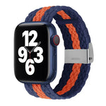 Bracelet de montre tressé en nylon pour Apple Watch Series, 7 41mm / 6&SE&5&4 40mm / 3&2&1 38mm