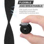 Bracelet de montre tressé en nylon pour Apple Watch Series, 7 41mm / 6&SE&5&4 40mm / 3&2&1 38mm