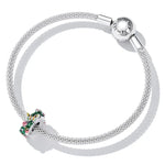 Accessoires pour bracelet et collier DIY en perles papillon et fleurs en argent sterling S925, Papillon Fleur
