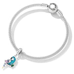 Pendentif perroquet en argent sterling S925, accessoires de collier bracelet DIY, perroquet