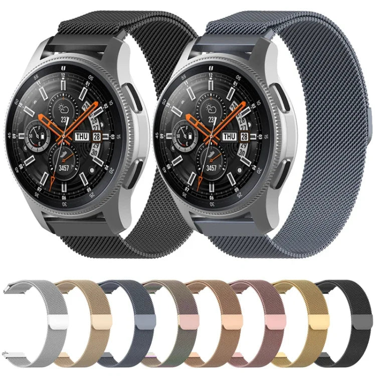 Bracelet milanais 46mm, pour Galaxy SM R800