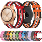 Bracelet en toile de nylon 46 mm, pour Galaxy Watch