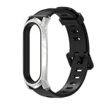 For Xiaomi Mi Band 6 / 5 Mijobs Flat Hole Silicone Watch Band, CS Case, GT Case, Plus Case, TF Case