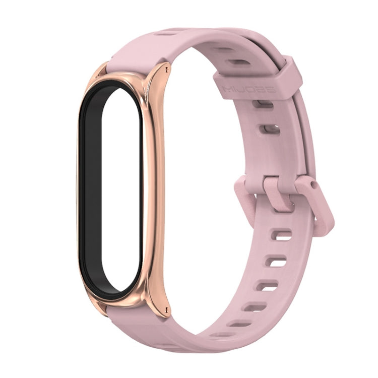 For Xiaomi Mi Band 6 / 5 Mijobs Flat Hole Silicone Watch Band, CS Case, GT Case, Plus Case, TF Case